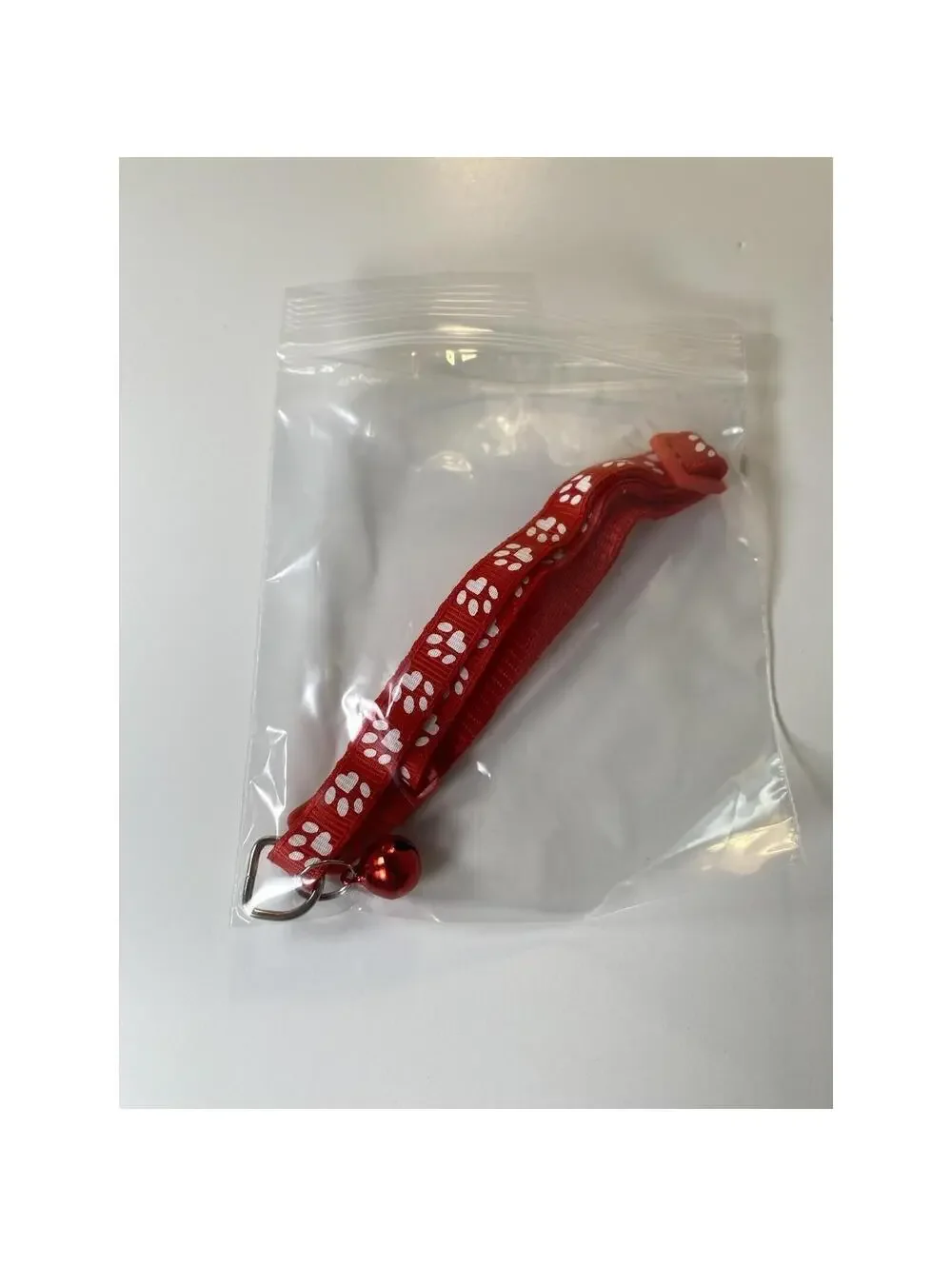 Red Pet Collar for Small Cats / Dogs  Adjustable Size, New!